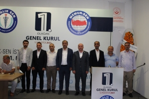 Sağlık-Sen İstanbul 6 Nolu (AÇSH) Şube Başkanlığının 1. Olağan Genel Kuruluna Katılım Sağladık
