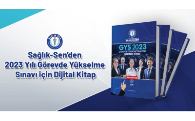 Sağlık-Sen’den Görevde Yükselme Sınavı için Dijital Kitap 