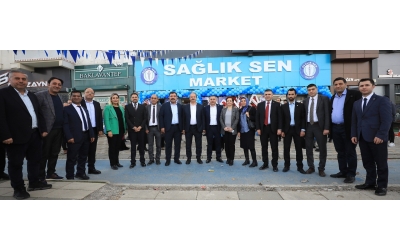 Sağlık-Sen Market Gaziantep'te Açıldı