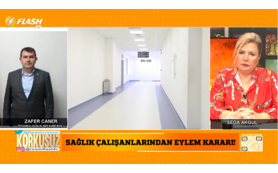 Zafer CANER Flaş TV'de Sağlık Çalışanlarına Karşı Yapılan Ayrımcılığı Değerlendiriyor.