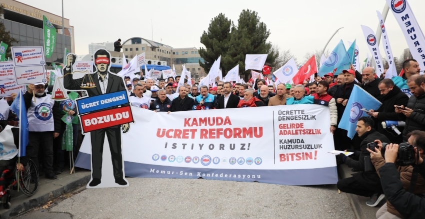 "Talebimiz Net: Ücrette Denge, Gelirde Adalet ve Kamuda Huzur"