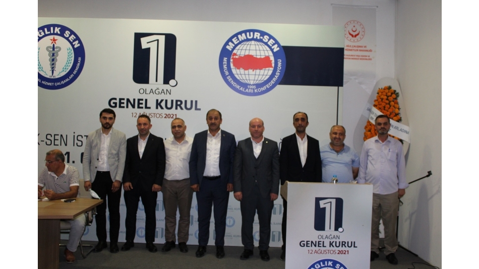 Sağlık-Sen İstanbul 6 Nolu (AÇSH) Şube Başkanlığının 1. Olağan Genel Kuruluna Katılım Sağladık